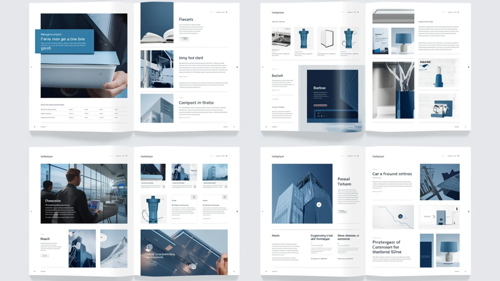Katalog tasarımında sayfa düzeni, tipografi ve görsel sistem kurgusu görseli