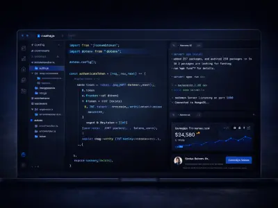 SEO uyumlu kurumsal web sitesi teknik altyapı geliştirme görseli