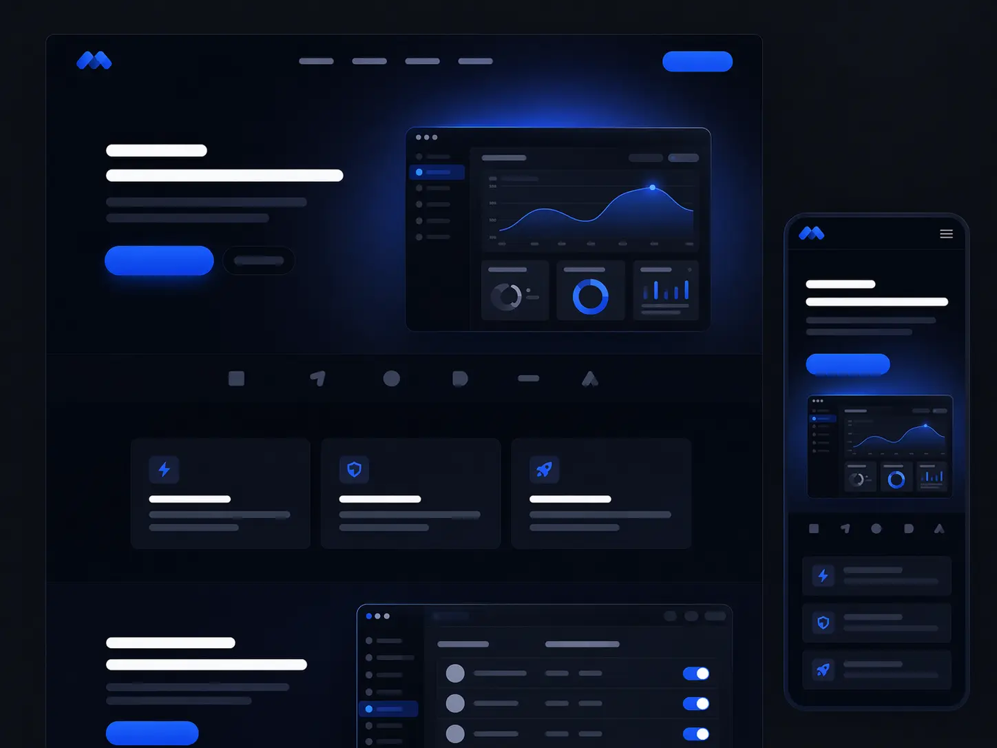 Modern satış sayfası tasarımı ve yüksek dönüşüm odaklı landing page arayüzü