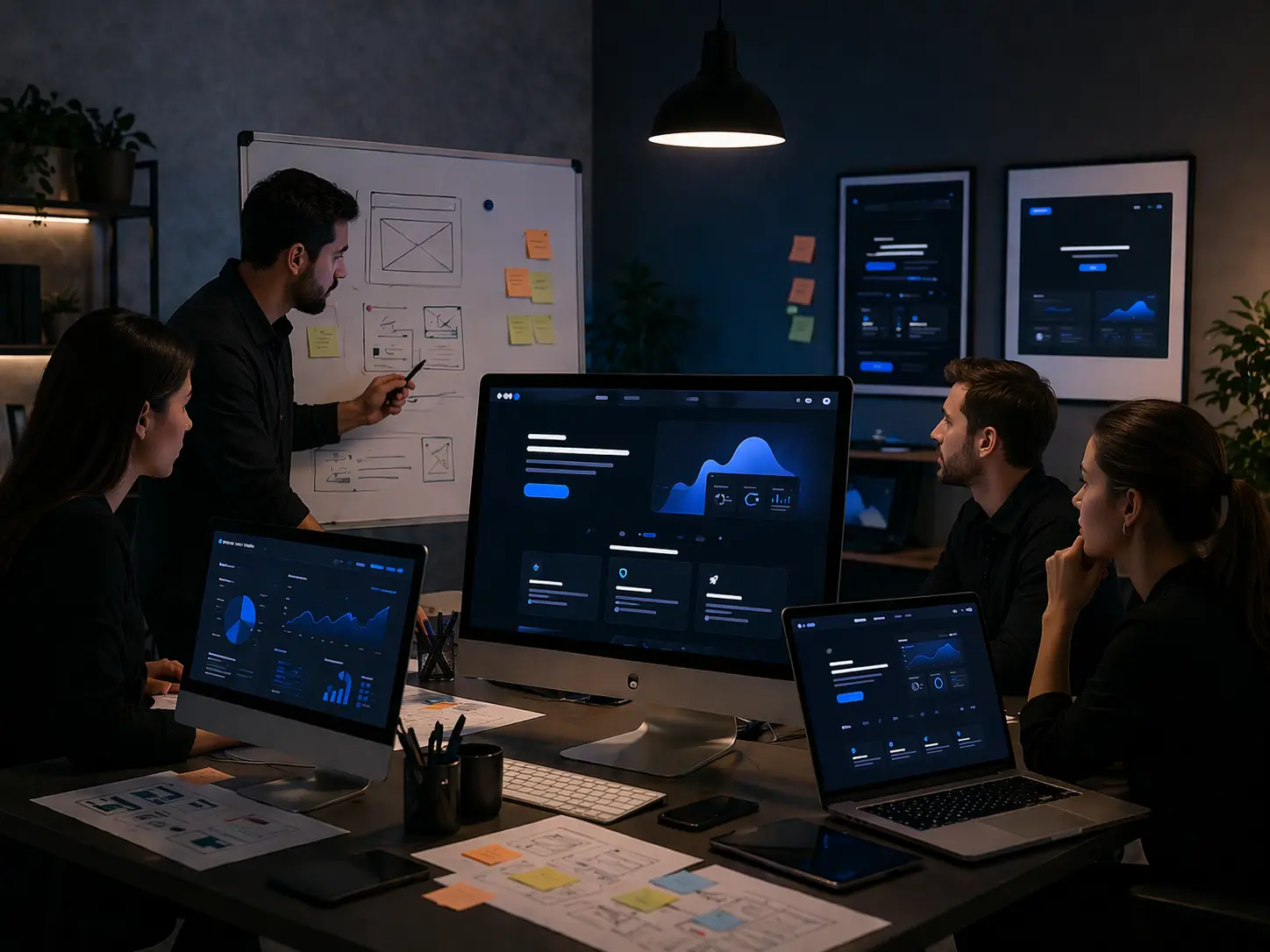 Landing page tasarımı ve dönüşüm odaklı dijital pazarlama ekibi